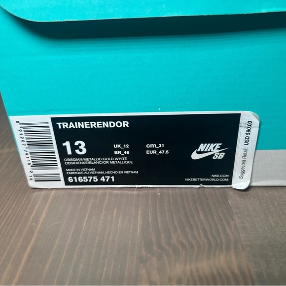 Nike SB Trainerendor - Navy - Picture 6 of 9